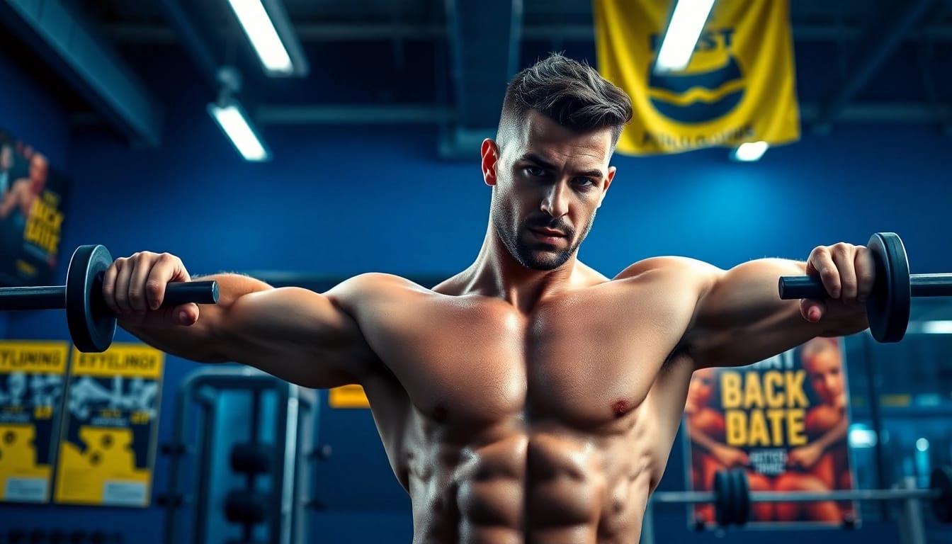 Transformation von körperlichen Ergebnissen im Sport: testo vorher nachher in einem modernen Fitnessstudio.