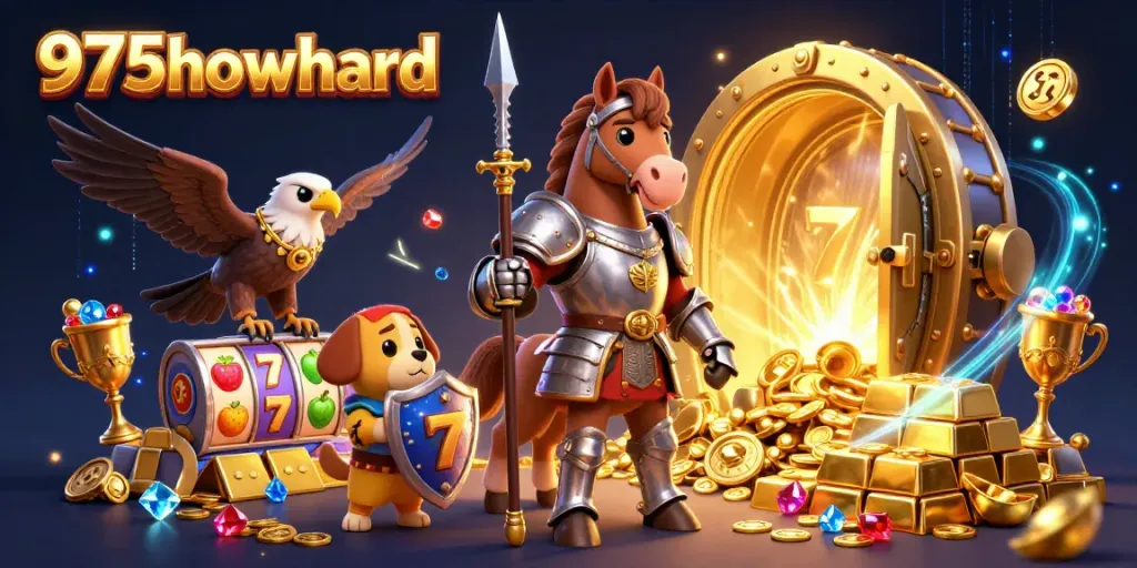 Experience the thrill of winning at 975howard with vibrant slot games and luminous treasures.