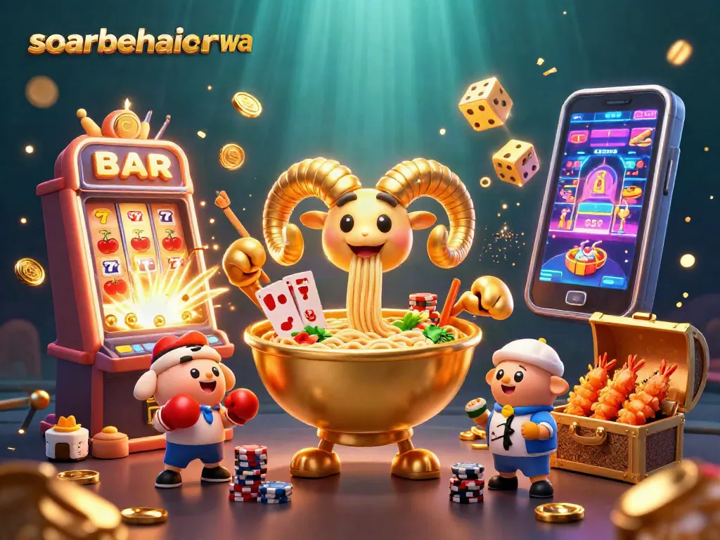 Engage with soarbehaviorwa in a vibrant 3D casino scene with dynamic characters and lively gambling elements.