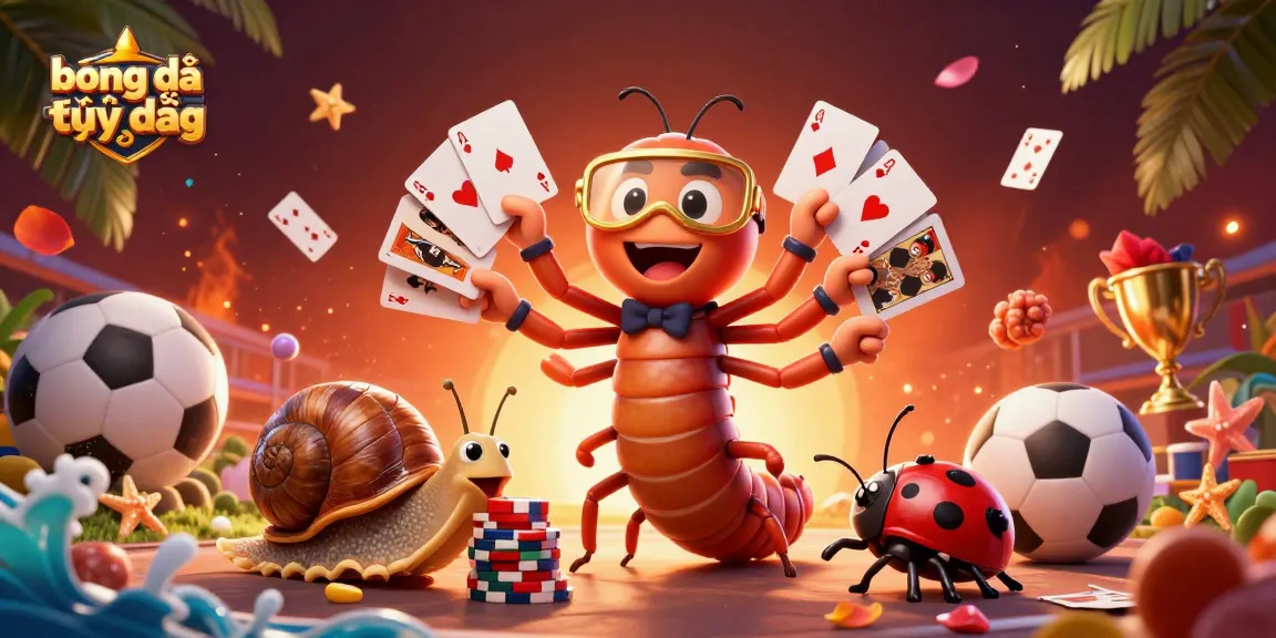 Engage in bóng đá trực tiếp with vibrant 3D illustration featuring dynamic sports elements and lively characters.