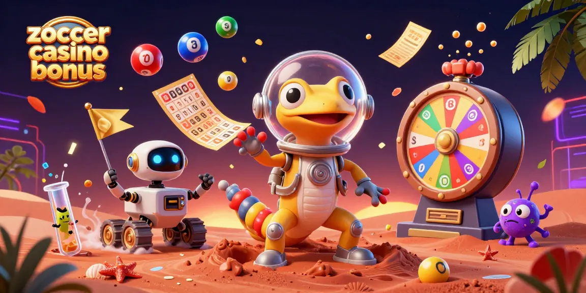 Experience the excitement of zoccer casino bonus with dynamic lottery elements and vibrant 3D action.
